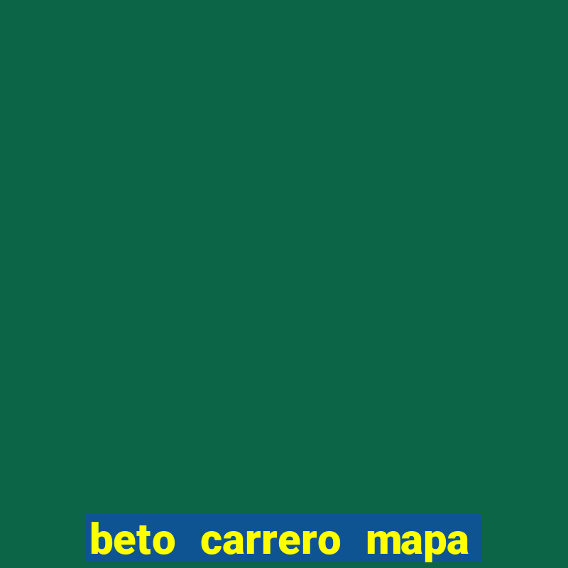 beto carrero mapa do parque