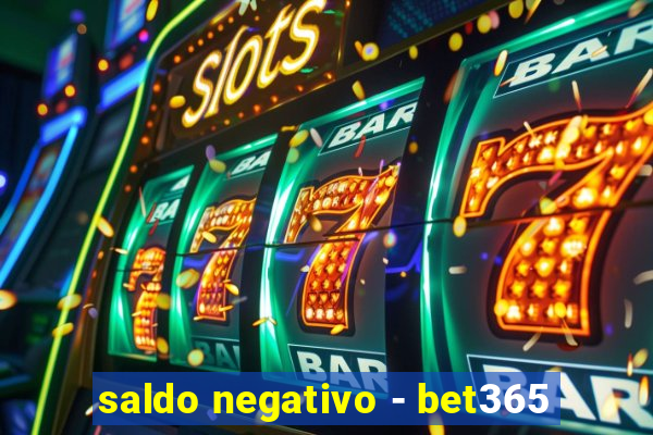 saldo negativo - bet365