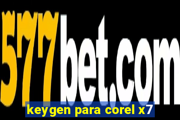 keygen para corel x7