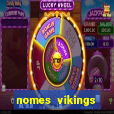 nomes vikings masculinos e significados