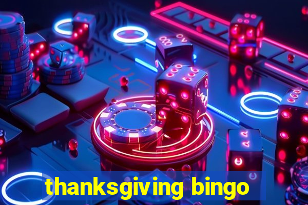 thanksgiving bingo