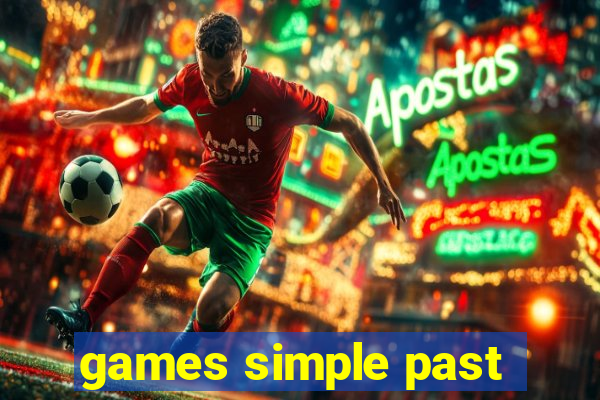 games simple past