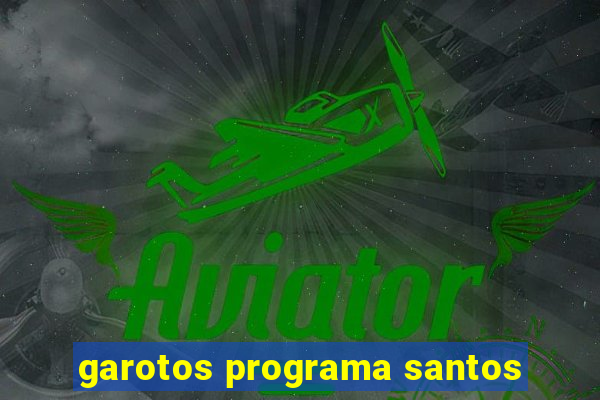 garotos programa santos