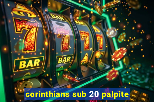 corinthians sub 20 palpite