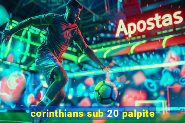 corinthians sub 20 palpite