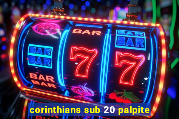 corinthians sub 20 palpite