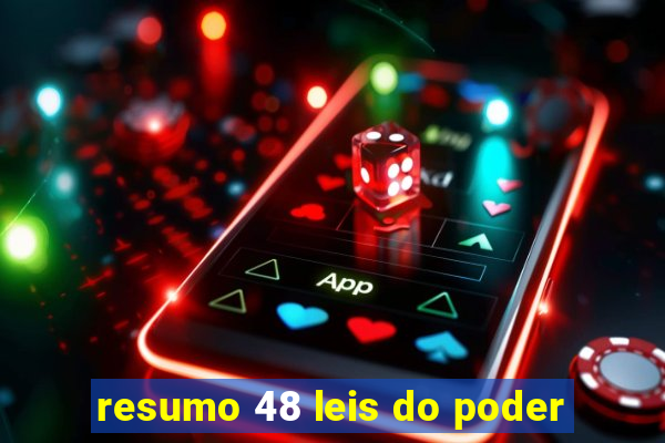 resumo 48 leis do poder