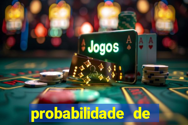 probabilidade de gol em um jogo