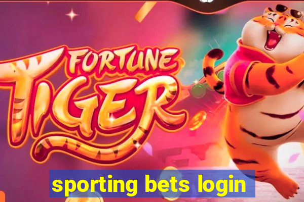 sporting bets login