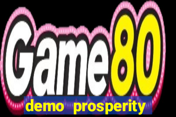 demo prosperity fortune tree pg soft