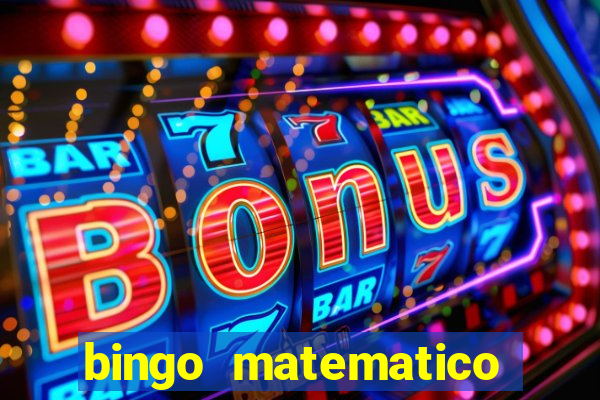 bingo matematico para ensino medio