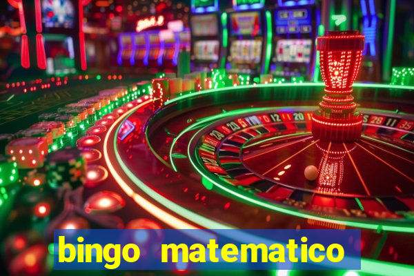 bingo matematico para ensino medio