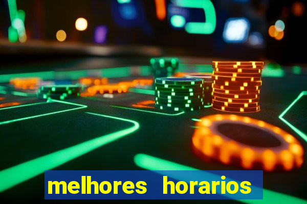 melhores horarios pagantes fortune tiger