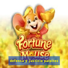 defensa y justicia palpites