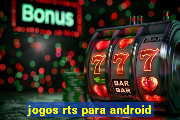 jogos rts para android