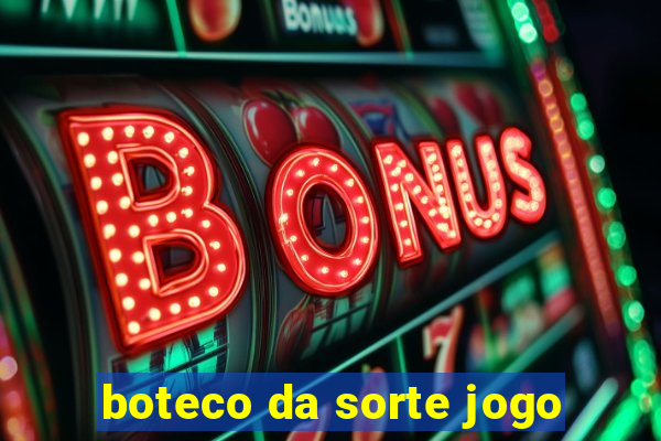 boteco da sorte jogo