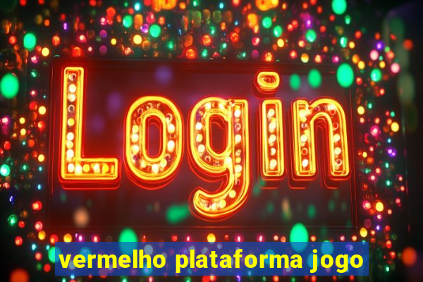 vermelho plataforma jogo