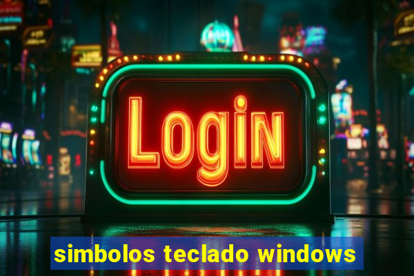 simbolos teclado windows