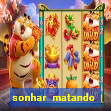 sonhar matando porco jogo do bicho