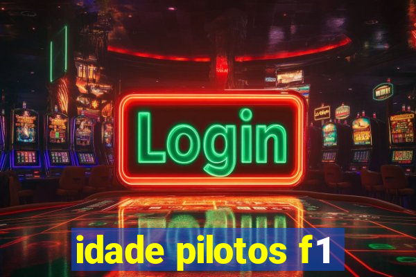 idade pilotos f1