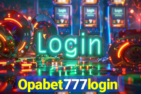 Opabet777login