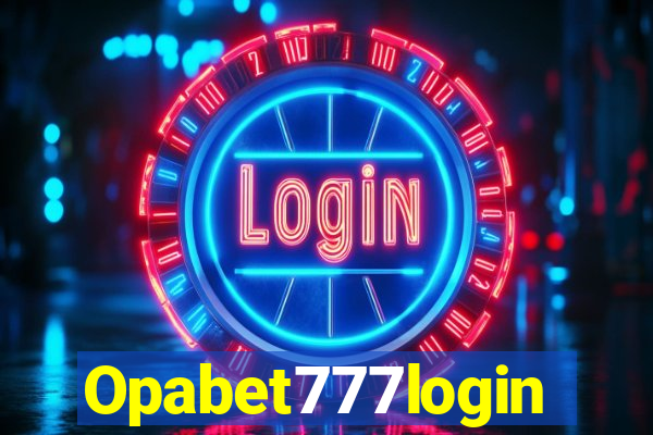 Opabet777login