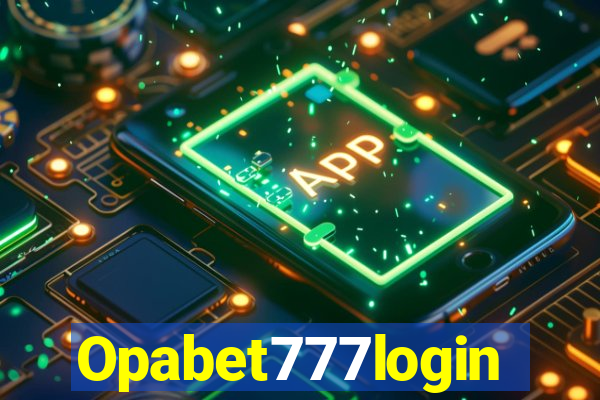 Opabet777login