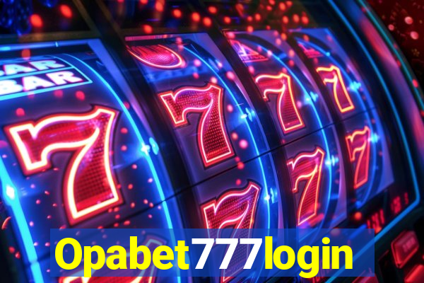 Opabet777login