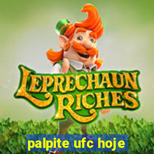 palpite ufc hoje