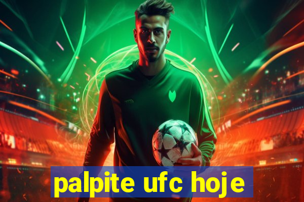 palpite ufc hoje