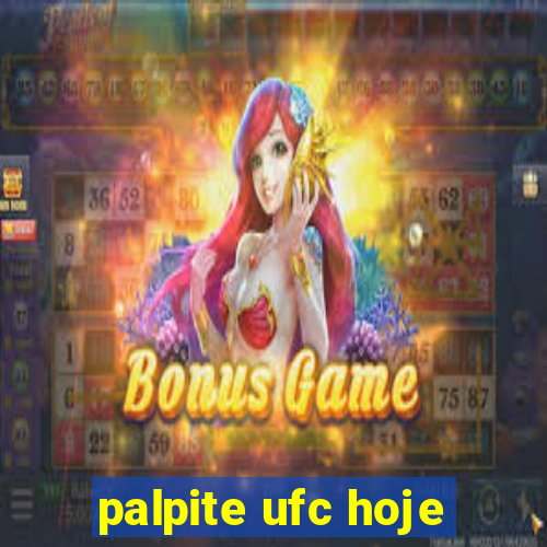 palpite ufc hoje