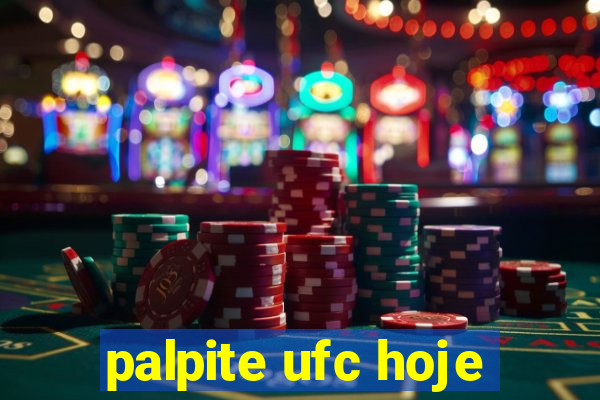 palpite ufc hoje