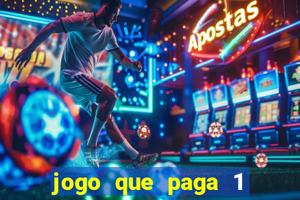 jogo que paga 1 real no pix