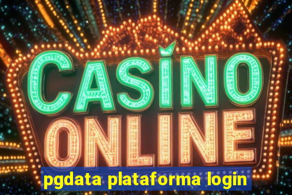 pgdata plataforma login