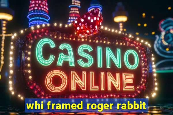 whi framed roger rabbit