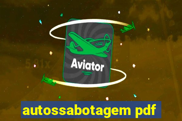 autossabotagem pdf