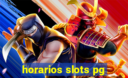 horarios slots pg