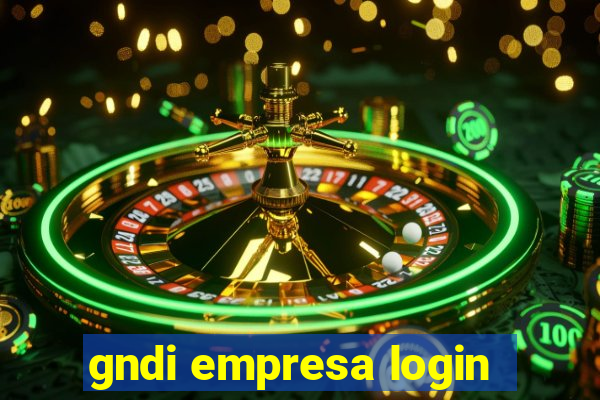 gndi empresa login