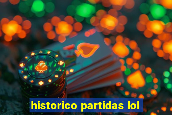 historico partidas lol