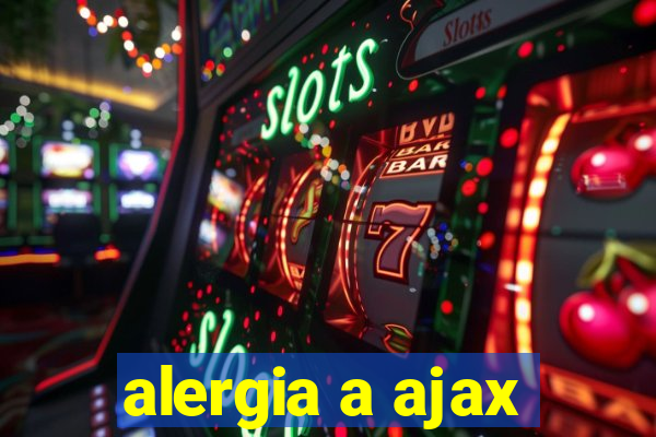 alergia a ajax