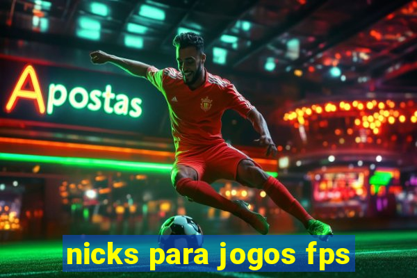 nicks para jogos fps