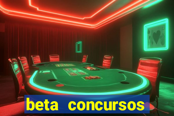 beta concursos senha apostila