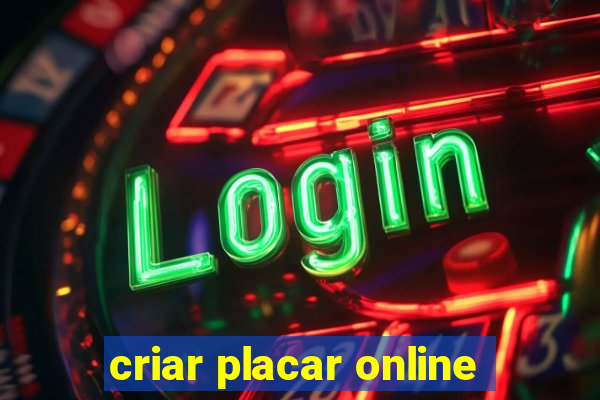 criar placar online