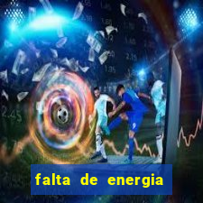 falta de energia em caucaia