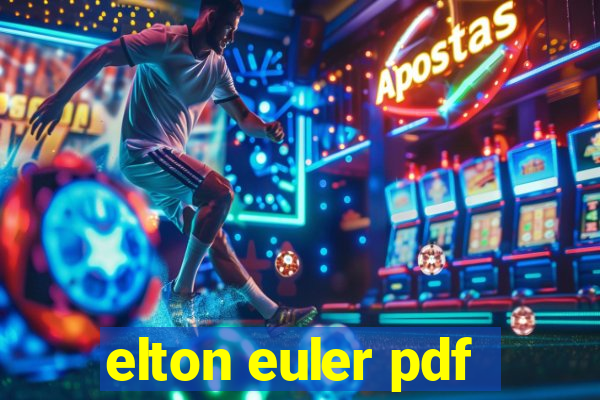 elton euler pdf