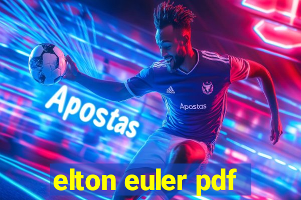 elton euler pdf