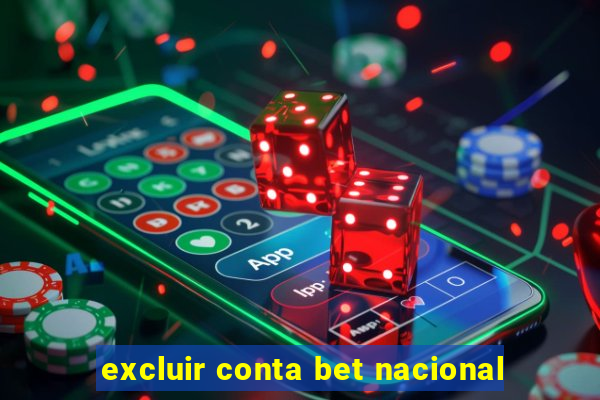 excluir conta bet nacional