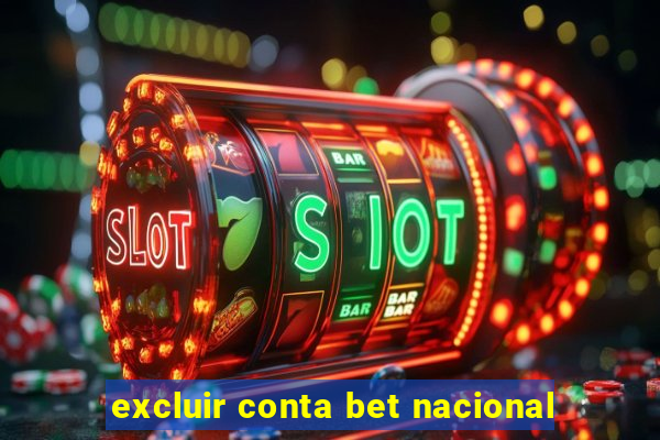 excluir conta bet nacional