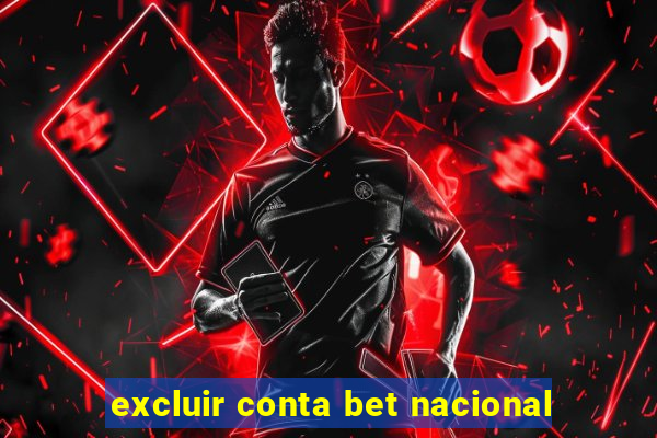 excluir conta bet nacional