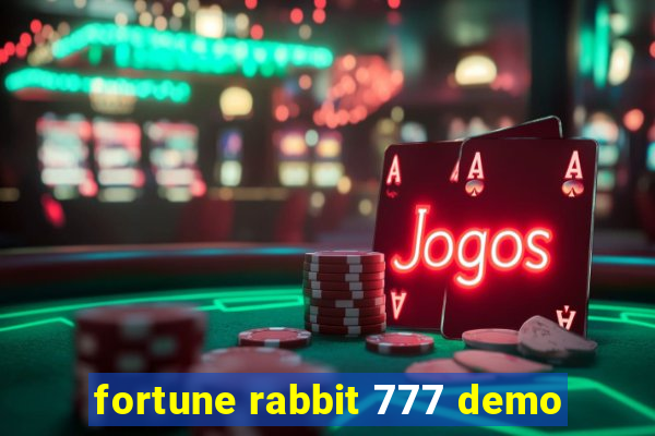 fortune rabbit 777 demo